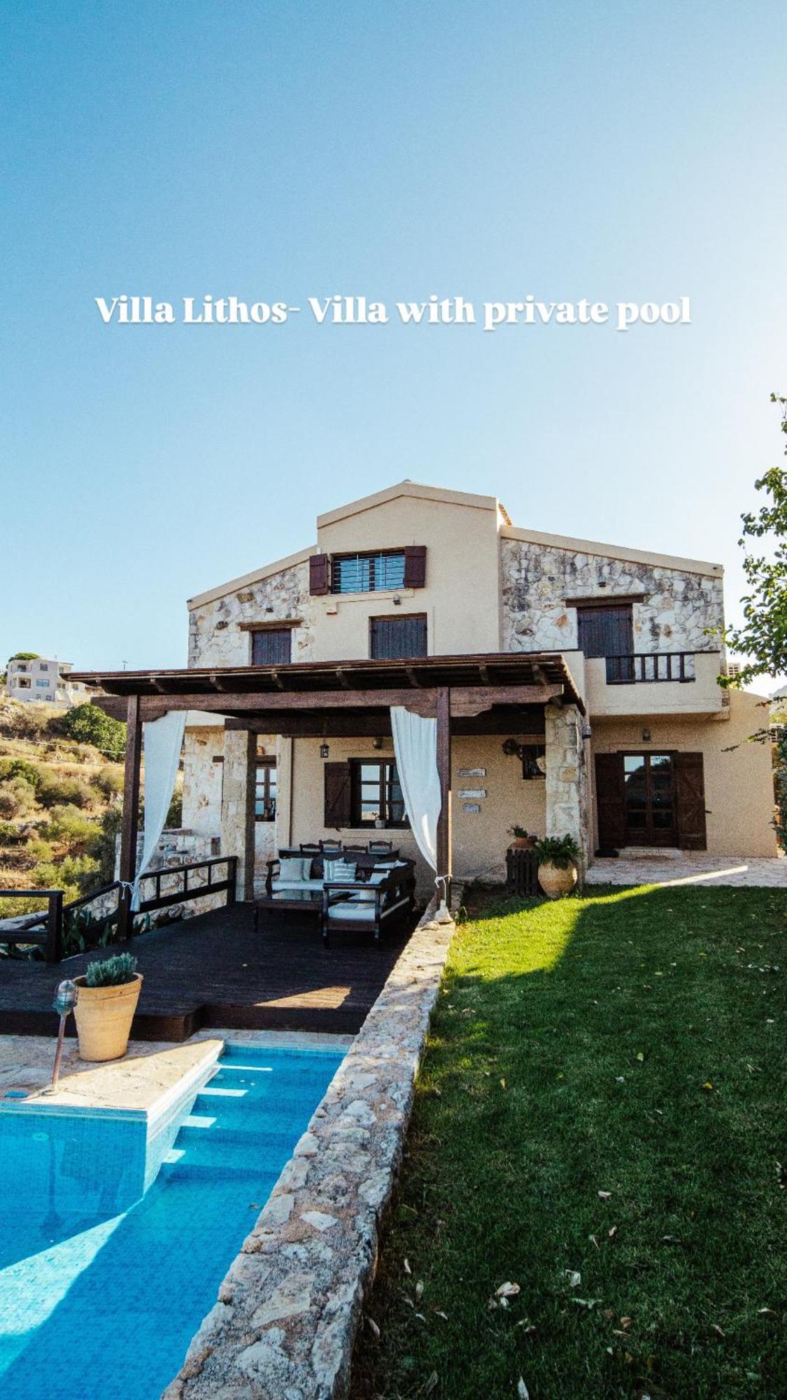 Your-Villa, Villas In Crete Chania  ภายนอก รูปภาพ